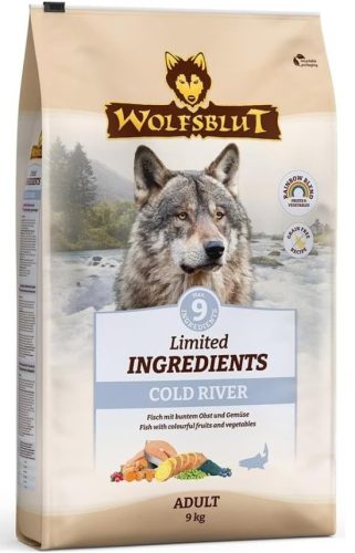 Wolfsblut, WOLFSBLUT Limited Ingredients Trockenfutter Hund, Adult, Cold River 9 kg