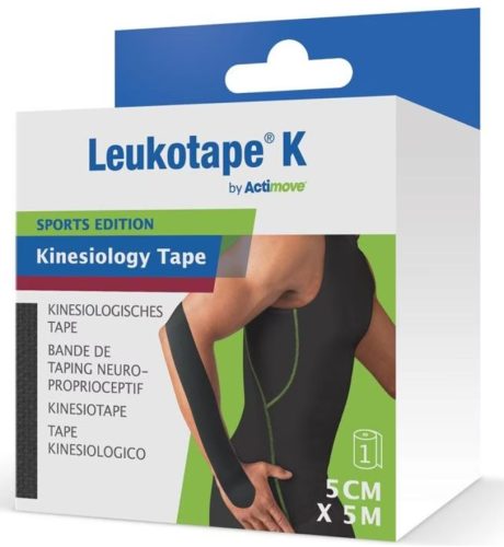 Actimove Leukotape K schwarz, 5cmx5m (1 Stk)