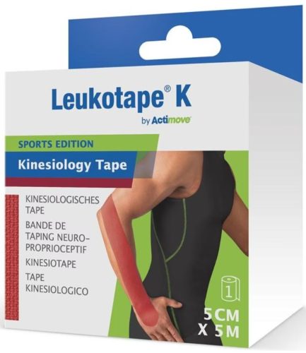 Actimove Leukotape K rot, 5cmx5m (1 Stk)