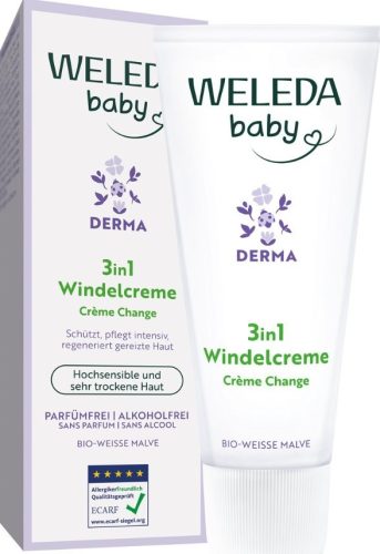 Weleda Derma 3in1 Windelcreme weisse Malve (50ml)