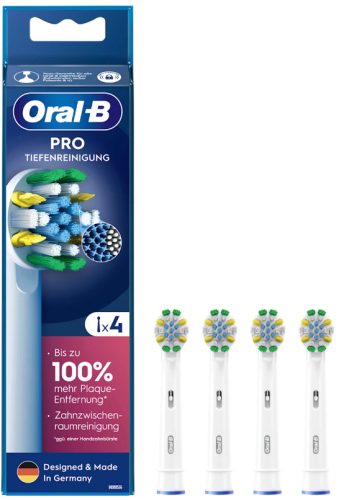 Oral-B, Oral-B Aufsteckbürsten "Pro Tiefenreinigung" Tiefe Zahnreinigung mit innovativen X-förmigen Borsten