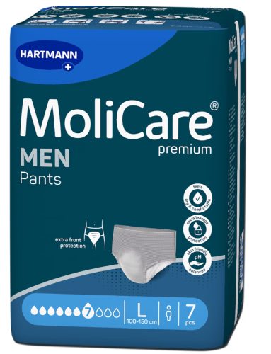 MoliCare Premium Men Inkontinenz-Pants, Taille 100-150cm, Stärke 7 (7 Stk)
