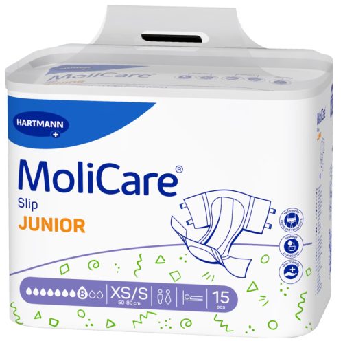 MoliCare Slip Junior, Taille 50-80cm, Stärke 8 (15 Stk)