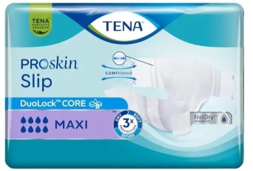 TENA Slip Maxi, Grösse L, 8 Tropfen, Taille 92-150cm (24 Stk)