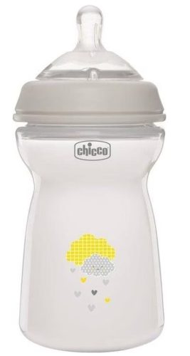 Chicco - Fläschchen, 6 Monate, Weiss