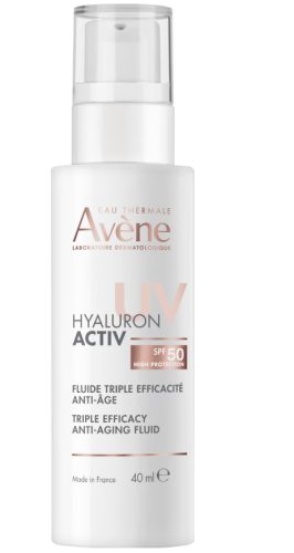 Avene - Thermalwasser HYALURON ACTIV UV Dreifach wirksames Anti-Aging-Fluid LSF 50, 40 ml