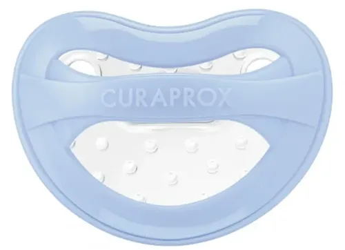 Curaprox Nuggi, Grösse 1, blau, 1-2.5 Jahre (1 Stk)