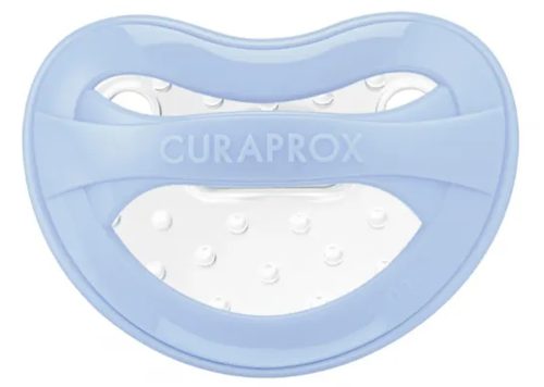 Curaprox Nuggi, Grösse 1, blau, ab 2.5 Jahre (1 Stk)
