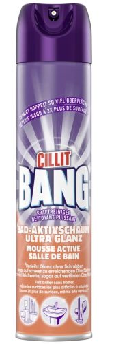 Cillit Bang, CILLIT BANG Badreiniger Aktivschaum 600ml 330754 Seifenreste und Glanz