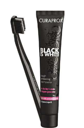 CURAPROX, CURAPROX Set Black is white Zahnpa 90ml +CS5460 Zb