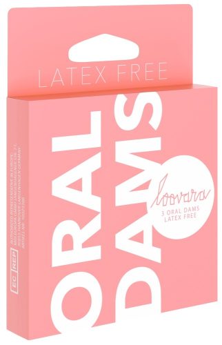 Loovara Oral Dams, latexfreie Lecktücher (3 Stk)