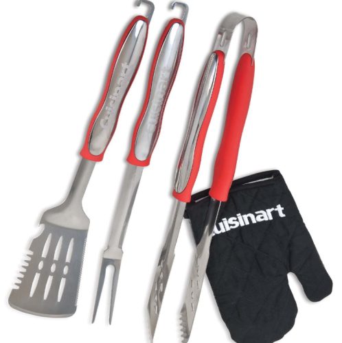 Cuisinart, Cuisinart CGS134EU Grillbesteck – Grillzange/Grillbesteck – rot