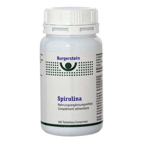 Burgerstein, BURGERSTEIN Spirulina Tabl Ds 180 Stk