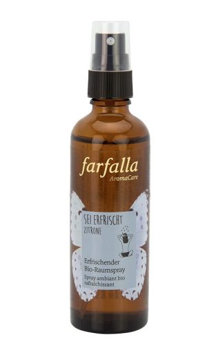 farfalla, FARFALLA Bio-Raumspray sei erfrischt Zitrone 75 ml