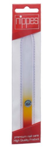 Nippes, Nippes Glasnagelfeile im Etui, assortiert, Regenbogenfarben, 14 cm