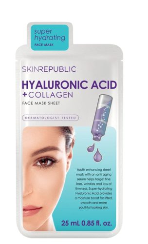 Skinrepublic, SKINREPUBLIC Hyaluronic Acid + Collagen Face Mask