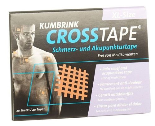 CROSSTAPE Schmerz- Akupunkturtape XL (40 Stück)