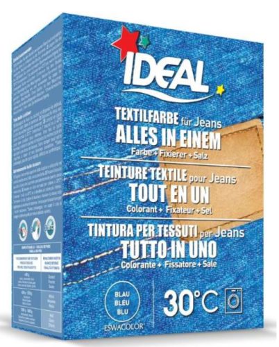 IDEAL Textilfarbe Alles in einem Jeans Blau (1 Stk)