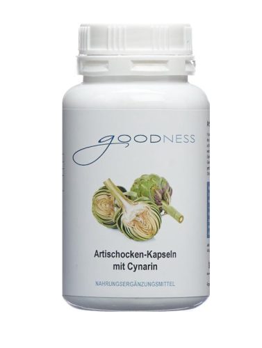 Goodness Artischocken-Kapseln 500mg Cynarin (100 Stk)