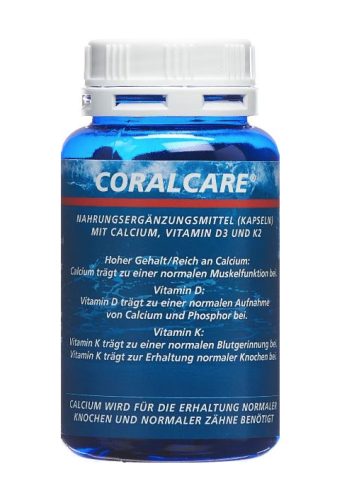 CORALCARE Calcium Kapseln mit Vitamin D3 und K2 (120 Stk)