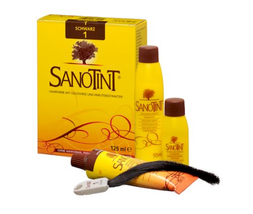 Sanotint Haarfarbe 01 schwarz (125ml)