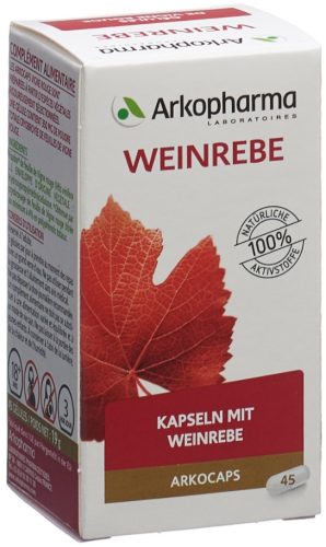 ARKOCAPS Weinrebe Kapseln (45 Stk)