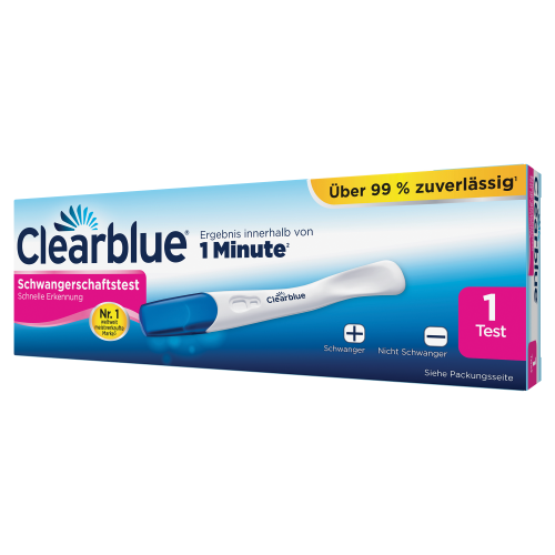 Clearblue, CLEARBLUE Schwangerschaftstest Schnell Erken