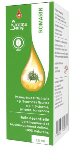 AromaSan Rosmarin Bio Ätherisches Öl (15ml)