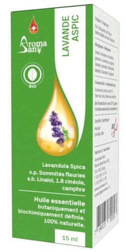 AromaSan Speiklavendel Bio Ätherisches Öl (15ml)