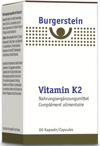 Burgerstein, BURGERSTEIN Vitamin K2 Kaps 180 mcg Ds 60 Stk