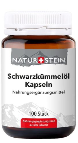 NATURSTEIN Schwarzkümmelöl Ägyptisch Kapsel (100 Stück)