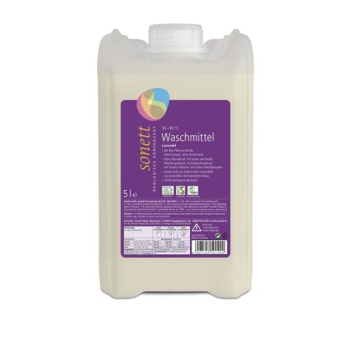 Sonett Waschmittel Lavendel 30°-95°C (5l)