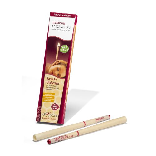 BIOSUN Traditionelle Ohrenkerzen Konisch (1 Paar)
