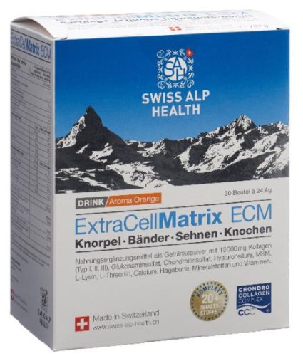Swiss Alp EXTRA CELL Matrix ECM Drink Gelenke Orange (30 Beutel)