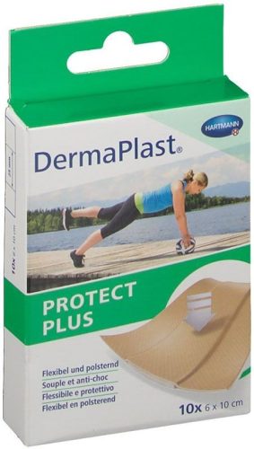 DermaPlast ProtectPlus Schaumpflaster, 6x10cm (10 Stk)