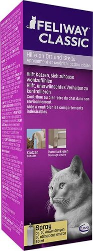 FELIWAY, Feliway Classic Transport Spray 60ml gegen Kratz- & Harnmarkieren