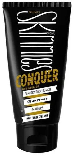 SKINNIES - Sonnengel Conquer SLSF50, 100  ml