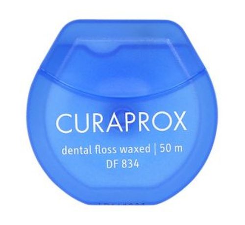 Curaprox DF 834 Zahnseide, gewachst (50m)
