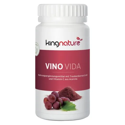 kingnature Vino Vida Kapseln 305mg (90 Stk)