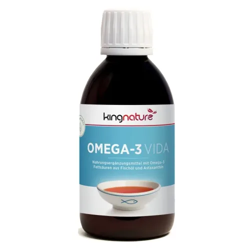 kingnature OMEGA-3 VIDA liquid Flasche (250ml)