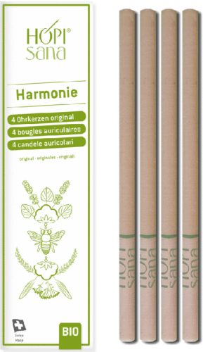 HOPIsana, HOPISANA Ohrenkerzen gr&uuml;n Harmonie 4 Stk