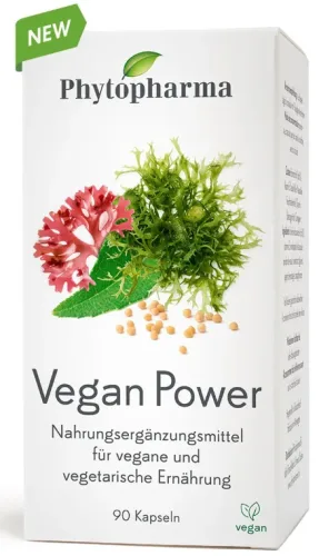 Phytopharma Vegan Power Kapseln (90 Stk)
