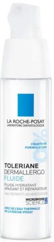 La Roche Posay, La Roche Posay - Toleriane Dermallergo Fluid - Beruhigendes Reparierendes Feuchtigkeitsfluid, Tolériane Ultra Dermallergo Fluid, 40 ml