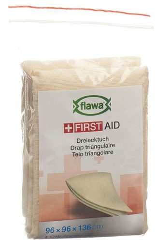 FLAWA Dreiecktuch 96x96x136cm (1 Stk)