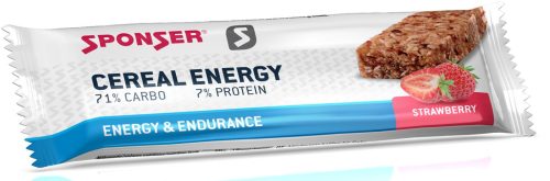 SPONSER, SPONSER Cereal Energy Bar Strawberry 40 g
