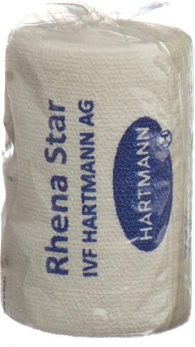 Rhena Star Elastische Binden, 8cmx5m, Cellophan (1 Stk)
