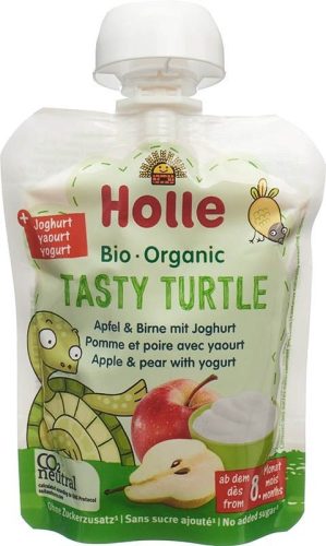 Holle Tasty Turtle Apfel & Birne mit Joghurt (85 g)