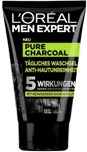 L´OrÉal Men Expert, L´OrÉal Men Expert Pure Carbon gegen Mitesser und Pickel Unreinheiten Gesichtsreinigung 100 ml Herren