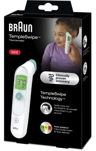Braun, Braun Fieberthermometer "TempleSwipe"