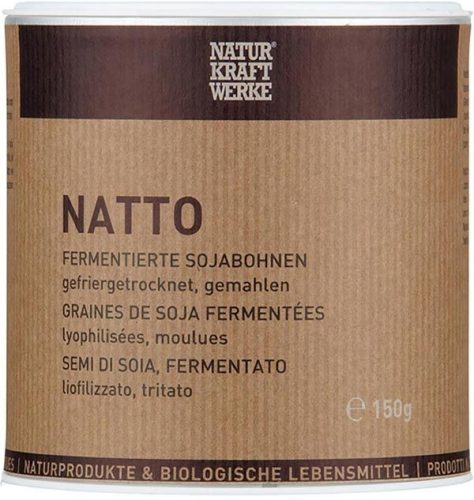 NATURKRAFTWERKE Natto Sojabohnen gemahlen (150g)